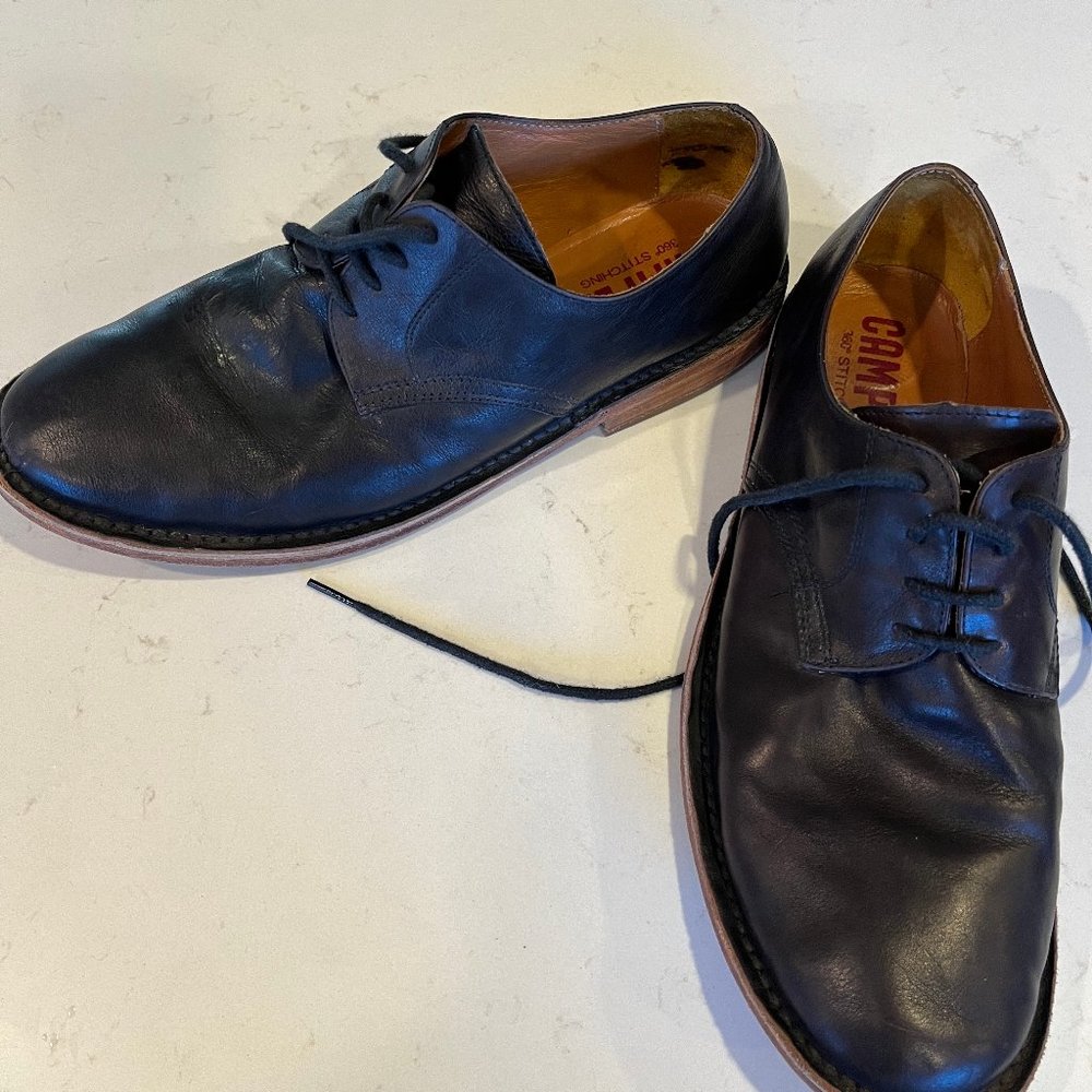 Camper Men's Alicante Black Dress Casual Shoe in Excellent Condition!  Size 45